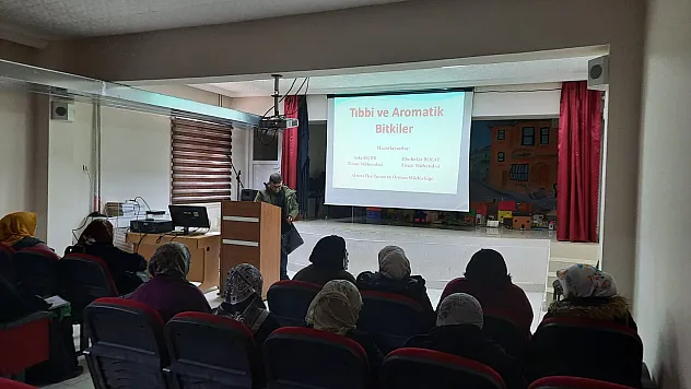 TIBBİ VE AROMATİK BİTKİ YETİŞTİRİCİLİĞİ KURSU AÇILDI