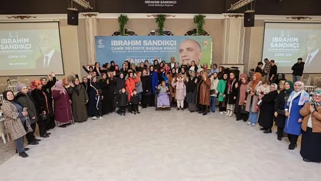 Başkan Sandıkçı, Canikli kadınlarla bir araya geldi