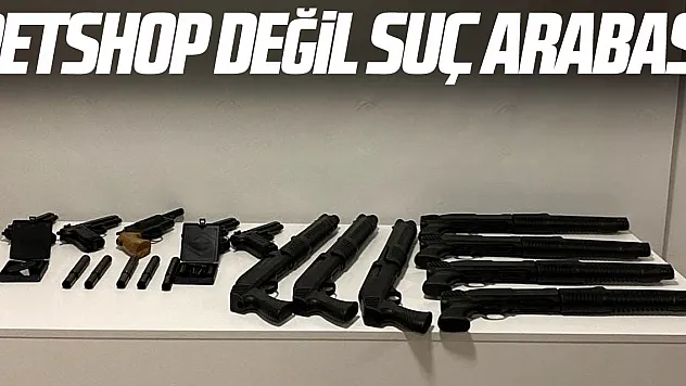 Petshop değil suç arabası