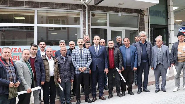 Havza Kaymakamı Ayvat  Muhtarları ziyaret etti