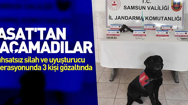 JASAT'TAN KAÇAMADILAR