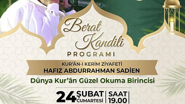 Hafız Abdullah Sadien Samsun'a geliyor