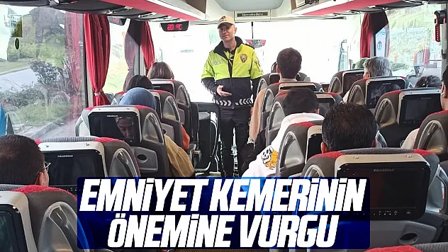 Emniyet Kemerinin Önemine Vurgu