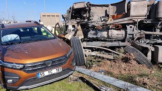 Kavşakta çarpıştılar: 2 yaralı