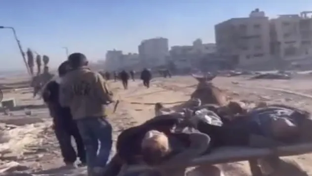 İsrail Gazze'yi vurdu : 77 ölü 250 yaralı