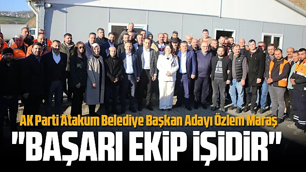 'BAŞARI EKİP İŞİDİR'