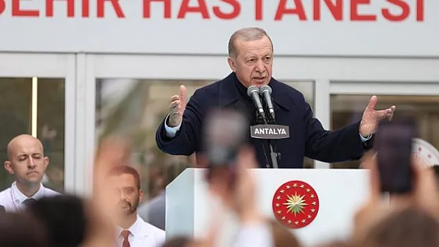Cumhurbaşkanı Erdoğan, Hastane Açılışında