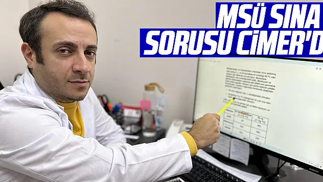 MSÜ Sınav Sorusu CİMER'de