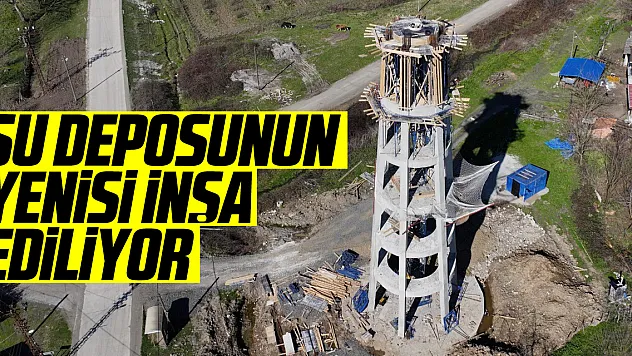 Su Deposunun Yenisi İnşa Ediliyor