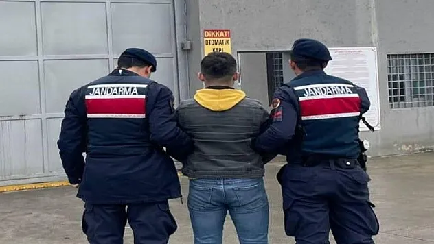 9 YIL CEZASI OLAN ŞAHIS JANDARMA'DAN KAÇAMADI!