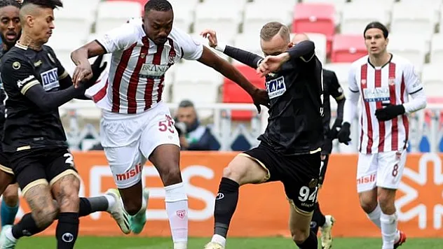 Sivasspor'un ligdeki 6 maçlık yenilmezlik serisi sona erdi