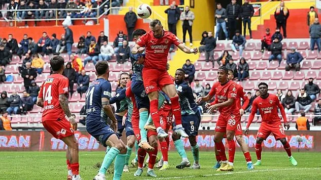 Kayserispor evinde Hatayspor ile berabere kaldı