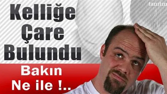 Saç dökülmesine çözüm buldu