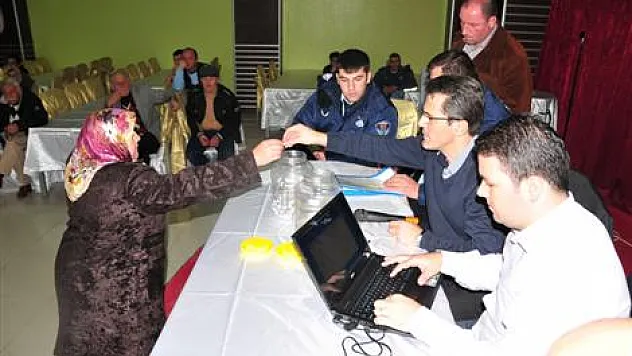 Atakent Pazarcıları Kura Çekti