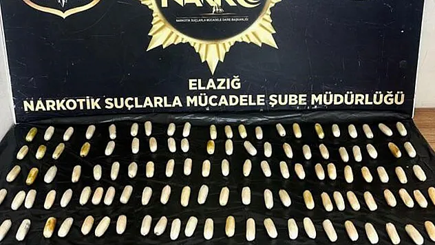 Midesinde saklamış