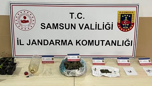 Samsun'da Uyuşturucu Madde Operasyonu