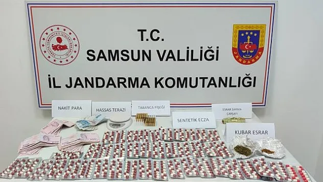 Uyuşturucudan 2 kişiye gözaltı