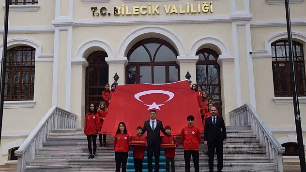 emanetler Bilecik'e ulaştı