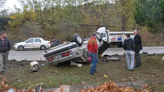 Samsun'da Trafik Kazası: 2 Yaralı