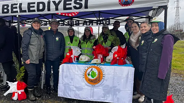 200FİDAN TOPRAKLA BULUŞTU