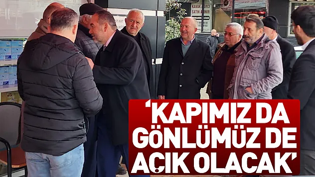 SAPANCI 'KAPIMIZ DA, GÖNLÜMÜZ DE AÇIK OLACAK'