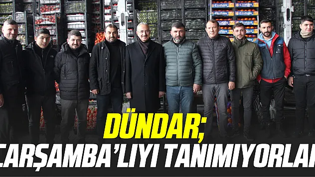 DÜNDAR 'ÇARŞAMBA'LIYI TANIMIYORLAR'