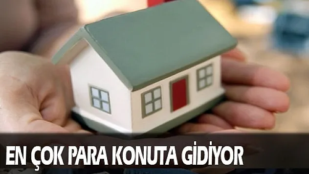 En çok harcama kira ve konuta