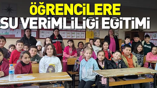 Öğrencilere, Su verimliliği eğitimi