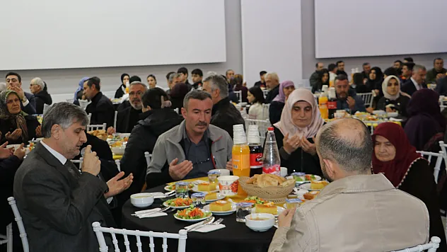 Şehit yakınları ve gazi ailelerine iftar