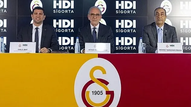 Galatasaray, HDI Sigorta ile sponsorluk sözleşmesi imzaladı