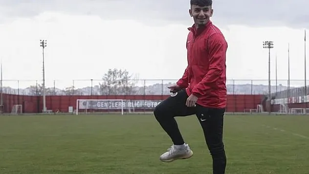 Genç golcüsü Melih Bostan'ın hayalleri büyük