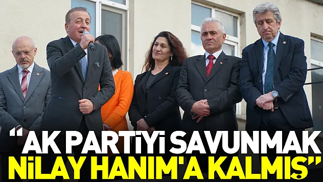 'GEÇMİŞTE ADAY ADAYI OLDUĞU AK PARTİYİ SAVUNMAK NİLAY HANIM'A KALMIŞ'