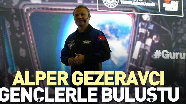 ALPER GEZERAVCI GENÇLERLE BULUŞTU
