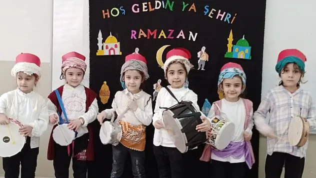 Miniklerden Ramazan Coşkusu