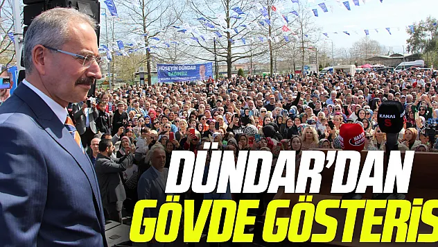 Dündar'dan gövde gösterisi
