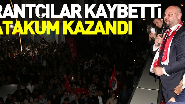 Serhat Türkel Rantçılar kaybetti, Atakum kazandı