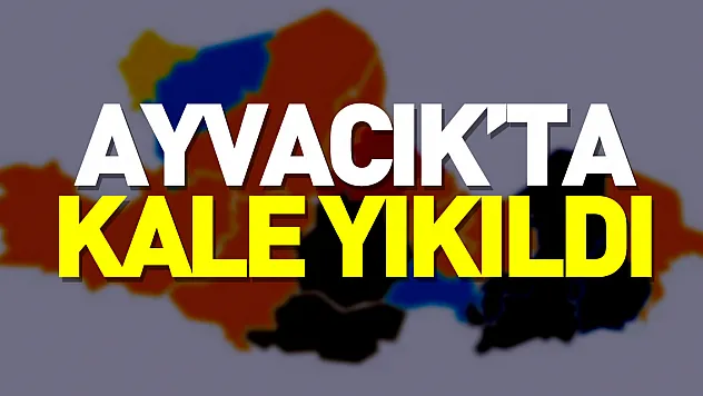 Ayvacık'ta Kale Yıkıldı