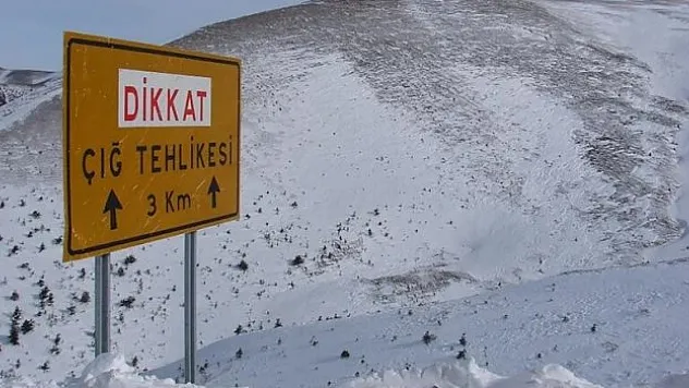 Doğu Karadeniz ve Doğu Anadolu için çığ uyarısı