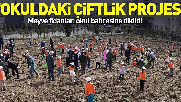 'Okuldaki Çiftlik Projesi'