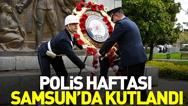 Polis haftası Samsun'da kutlandı