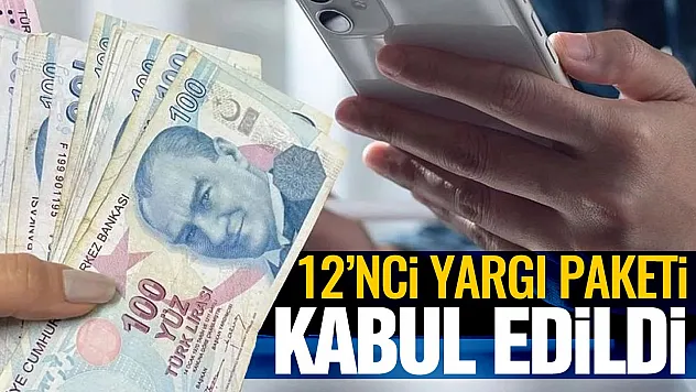 12'nci Yargı Paketi Adalet Komisyonu'ndan Geçti