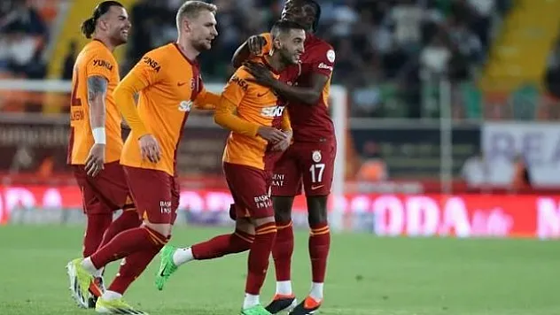 Galatasaray, Alanyaspor deplasmanında sonradan açıldı