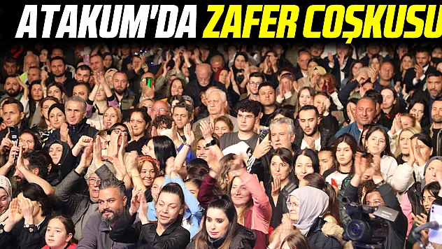 Atakum'da zafer coşkusu