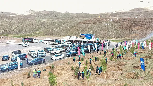 Kayseri'de Ağaçlandırma Etkinliği yapıldı