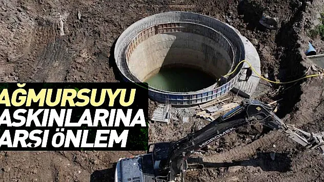 Yağmursuyu baskınlarına önlem