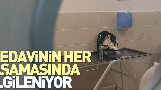 Tedavinin her aşamasında ilgileniyor