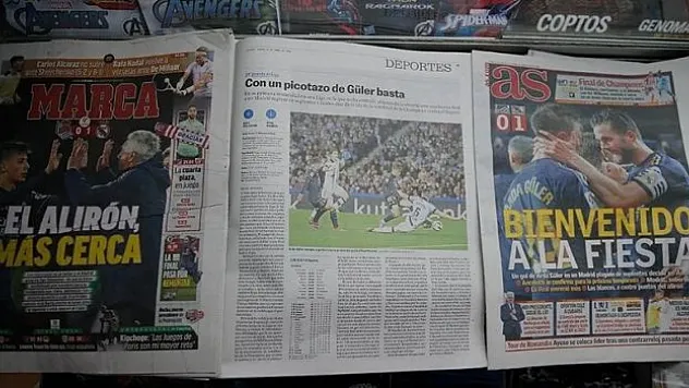 Arda Güler, İspanya basınında manşetlerde