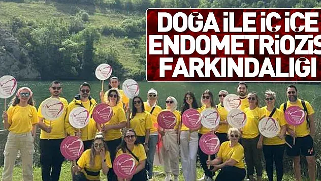 Doğa ile iç içe endometriozis farkındalığı