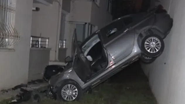 Ankara'da ilginç kaza