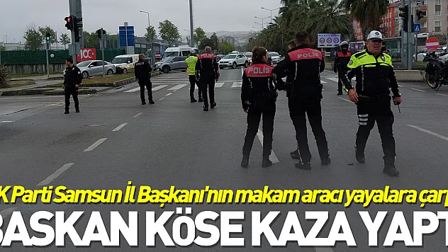 Başkan Köse Kaza Yaptı